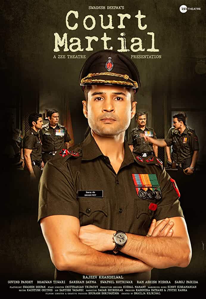 Download Court Martial (2020) Hindi Full Movie 480p [350MB] | 720p [950MB] WEBRip