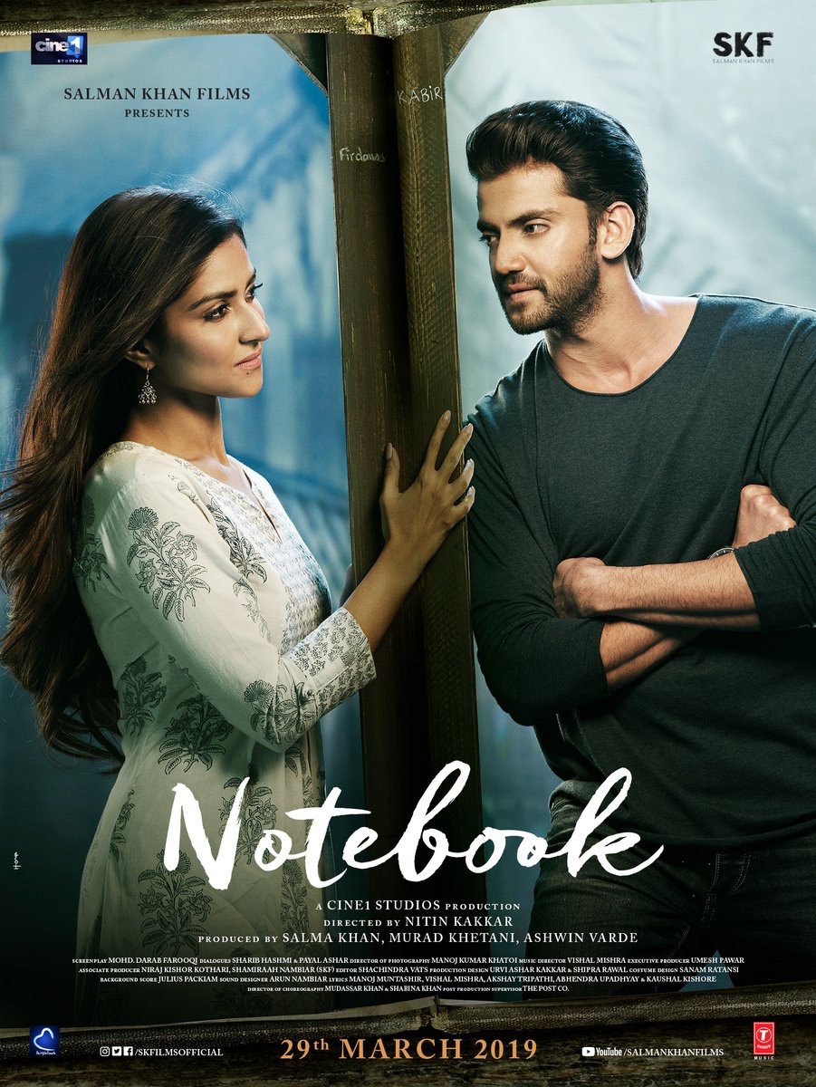 Download Notebook (2019) Hindi 480p [300MB] | 720p [1GB] WEB-DL