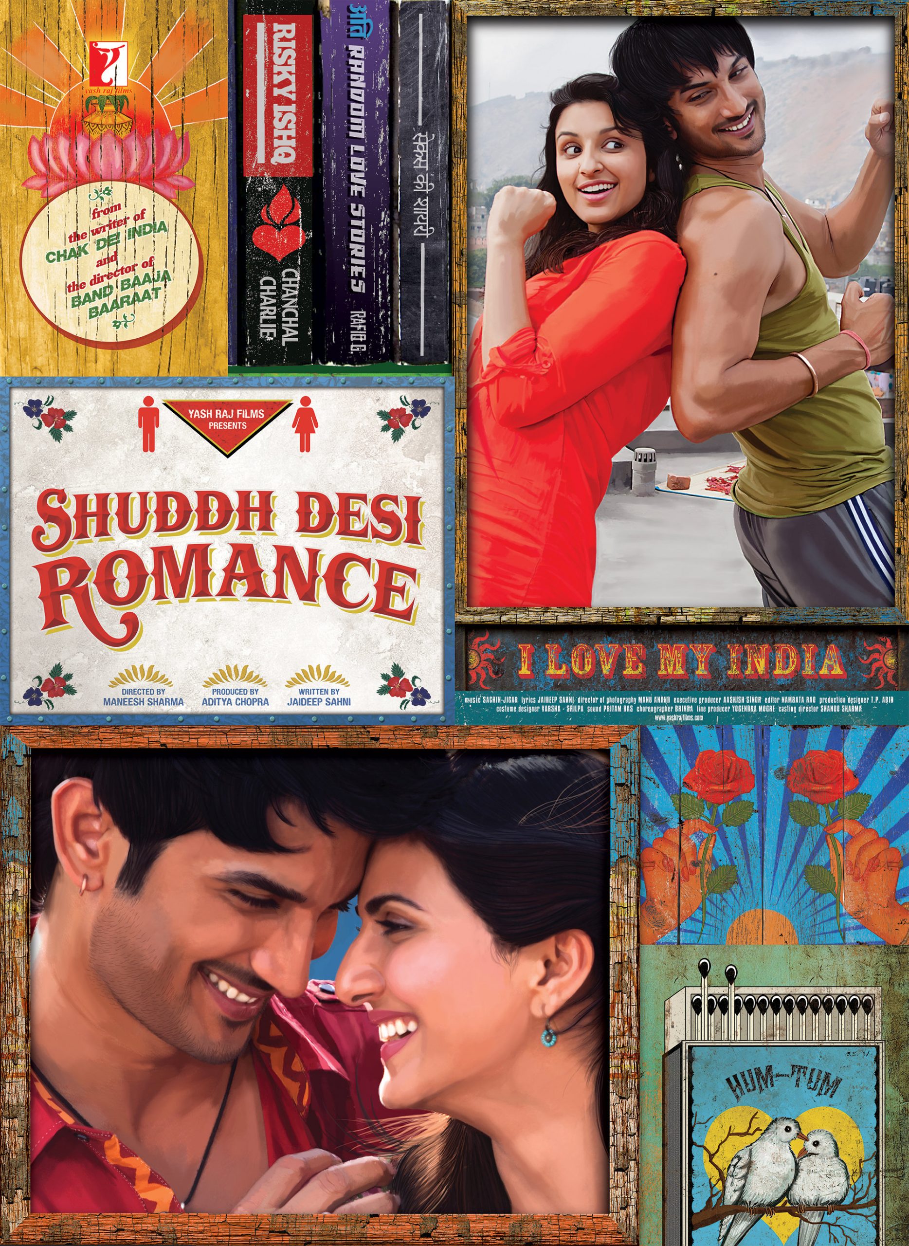 Download Shuddh Desi Romance (2013) 480p [400MB] | 720p [1.1GB] Bluray